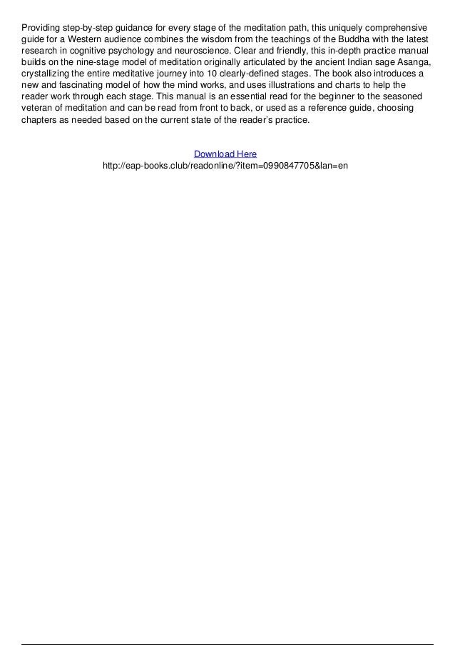 The Mind Illuminated Pdf